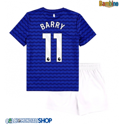 Maglie da calcio Everton Thierno Barry #11 Prima Maglia Bambino 2025-26 Manica Corta + Pantaloni corti)